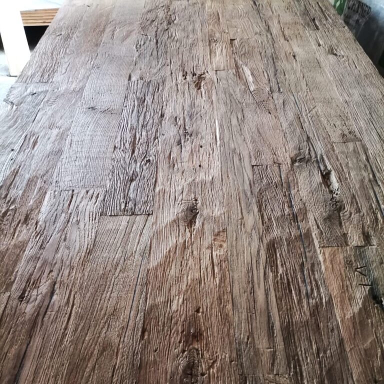 3-Schichtplatte Altholz Eiche 5